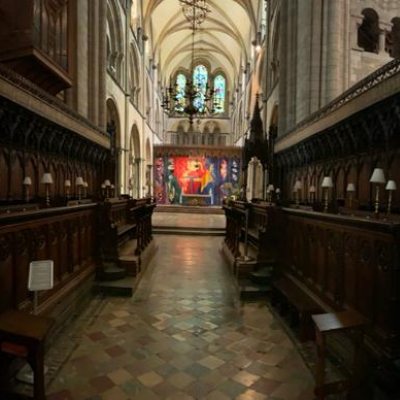 2 June - Inside Chichester Cathedral
