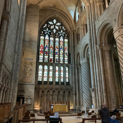 20 May - Revd John Kime at Durham Cathedral