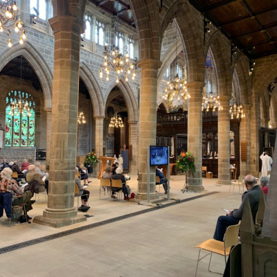 23 May - Inside Wakefield Cathedral