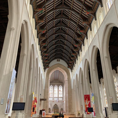 28 May - Inside St Edmundsbury Cathedral
