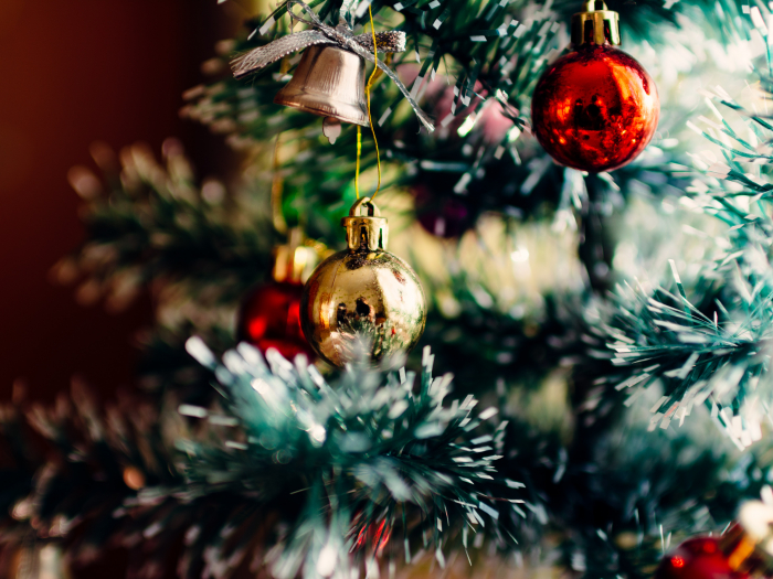 Christmas, tree, bauble